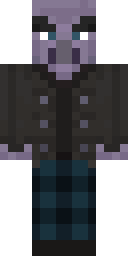 Grey Suit Vampire Minecraft skin