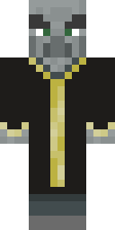 Silent Gray Assassin Minecraft skin