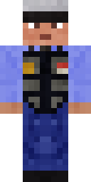 Navy Fleet Captain Minecraft skin