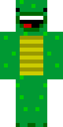 Green Croc Onesie Minecraft skin
