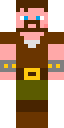 Cheerful Chef Baker Minecraft skin
