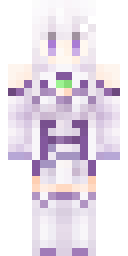 Ghostly Lilac Spirit Minecraft skin