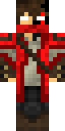 Crimson Coat Ronin Minecraft skin