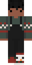 Green Apron Farmer Minecraft skin