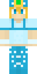 Icy Crystal Warrior Minecraft skin