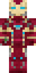 Iron Armored Hero Minecraft skin