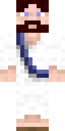 White Robe Prophet Minecraft skin