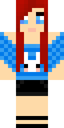 Red Hair Sailor Girl Minecraft skin
