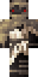 Ashen Zombie Ghoul Minecraft skin