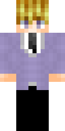 Lavender Casual Boy Minecraft skin