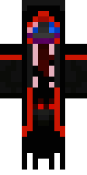 Red Void Sorcerer Minecraft skin