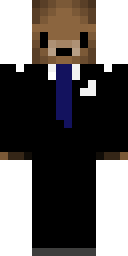 Bear Business Suit Minecraft skin