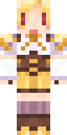 Golden Ornate Princess Minecraft skin