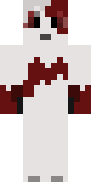 Bloodstained White Ghost Minecraft skin