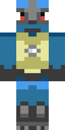 Yellow Wolf Mob Minecraft skin