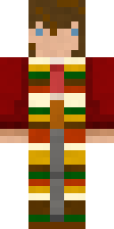 Cozy Striped Sweater Minecraft skin