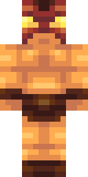Molten Ember Golem Minecraft skin