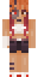 Auburn Adventure Girl Minecraft skin