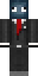 Crimson Tie Gentleman Minecraft skin