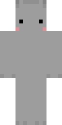 Blank Gray Mannequin Minecraft skin