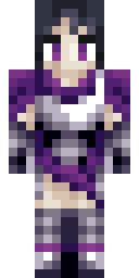 Amethyst Rogue Knight Minecraft skin