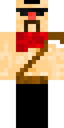 Bandit Bandana Cowboy Minecraft skin