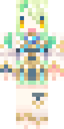 Verdant Fairy Blossom Minecraft skin