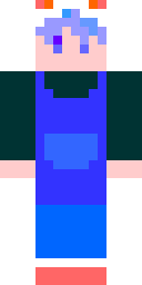 Azure Robed Wizard Minecraft skin