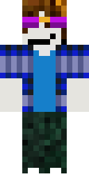 Frosty Winter Wanderer Minecraft skin