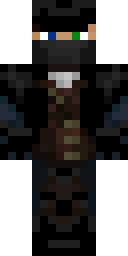 Shadow Steampunk Bandit Minecraft skin