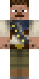 Rugged Bearded Traveler Minecraft skin