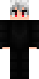 Silver Demon Boy Minecraft skin
