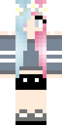 Sakura Bandit Girl Minecraft skin