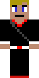 Crimson Sash Samurai Minecraft skin