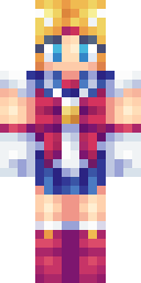 Sailor Star Princess Minecraft skin