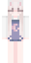 Lavender Angel Girl Minecraft skin