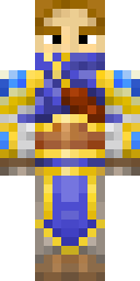 Golden Royal Knight Minecraft skin