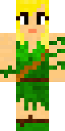 Emerald Forest Elf Minecraft skin