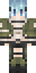 Frost Camo Warrior Minecraft skin