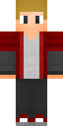 Red Jacket Rebel Minecraft skin
