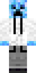 White Lab Coat Minecraft skin
