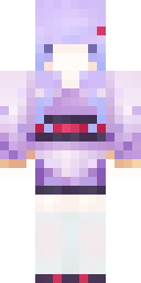 Amethyst Ghost Spirit Minecraft skin