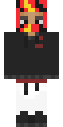 Ember Ghost Hood Minecraft skin