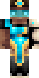 Azure Arcane Mage Minecraft skin