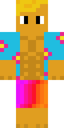 Golden Fairy Sprite Minecraft skin