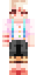 Blush Blossom Girl Minecraft skin