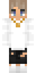 Gold Chain Hoodie Minecraft skin