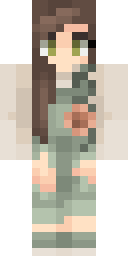 Vintage Portrait Lady Minecraft skin