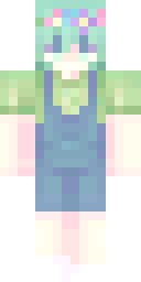 Pastel Overalls Fairy Minecraft skin