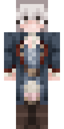 Silver Prince Noble Minecraft skin